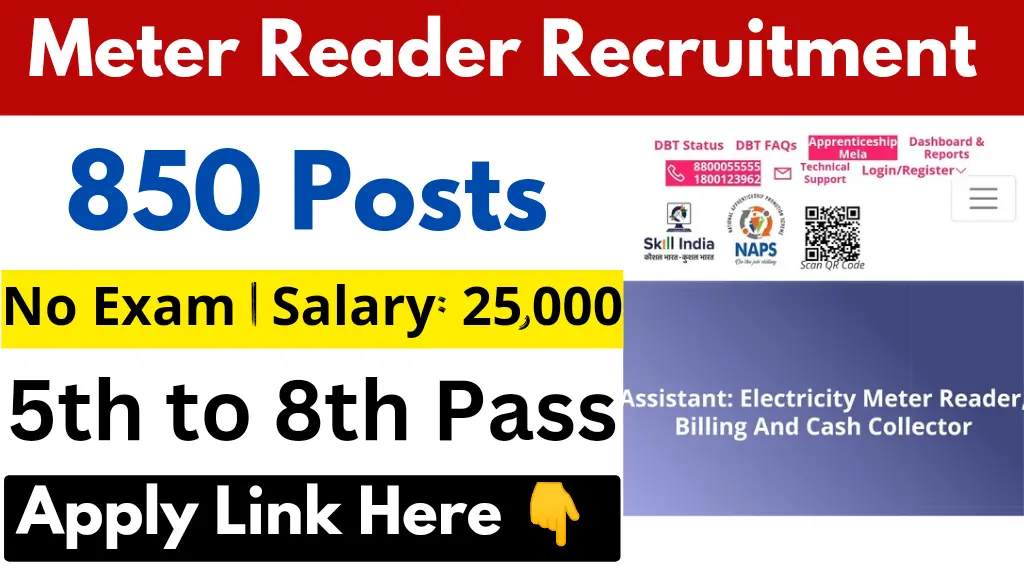 Meter Reader Recruitment
